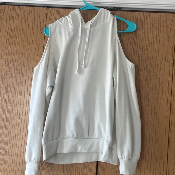 Savvi double cold shoulder hoodie - Picture 4 of 8